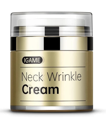 Neck Wrinkle Cream Gold P006 Firming Anti Aging Moisturizer Vitamin E 1.7 OZ
