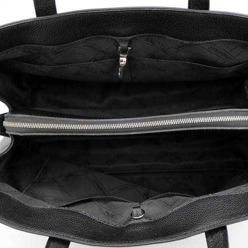 Longchamp Le Foulonné Damen Leder Tasche Handtasche Schultertasche Schwarz - Bild 7 von 13