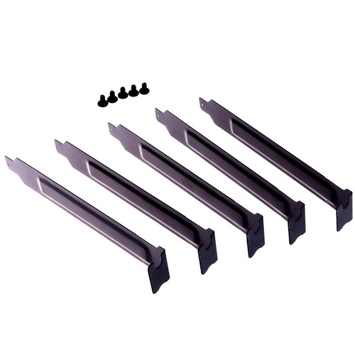 5pcs/lot Black metal slot covers dust filter blanking plate for PCI JwTSA Hc_Q - Photo 7/8