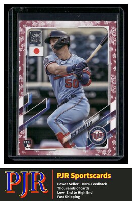 Brent Rooker 2021 Topps Japan Edition #214 Twins Cherry Blossoms