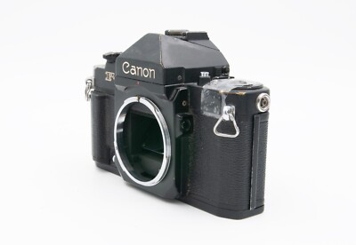Canon New F-1 Eye Level Finder 35mm Film Camera Body For