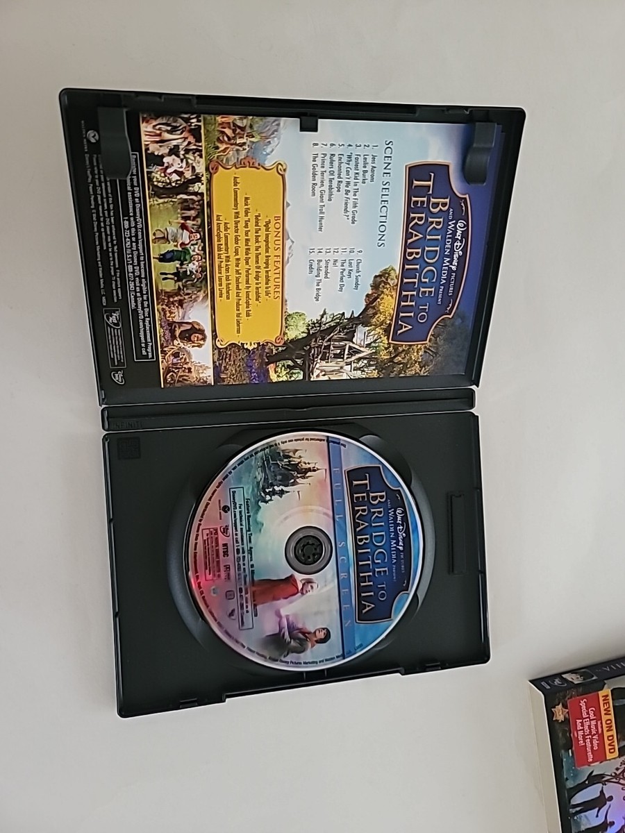 Bridge to Terabithia (DVD 2007) Pre-owned Excellent Condition No