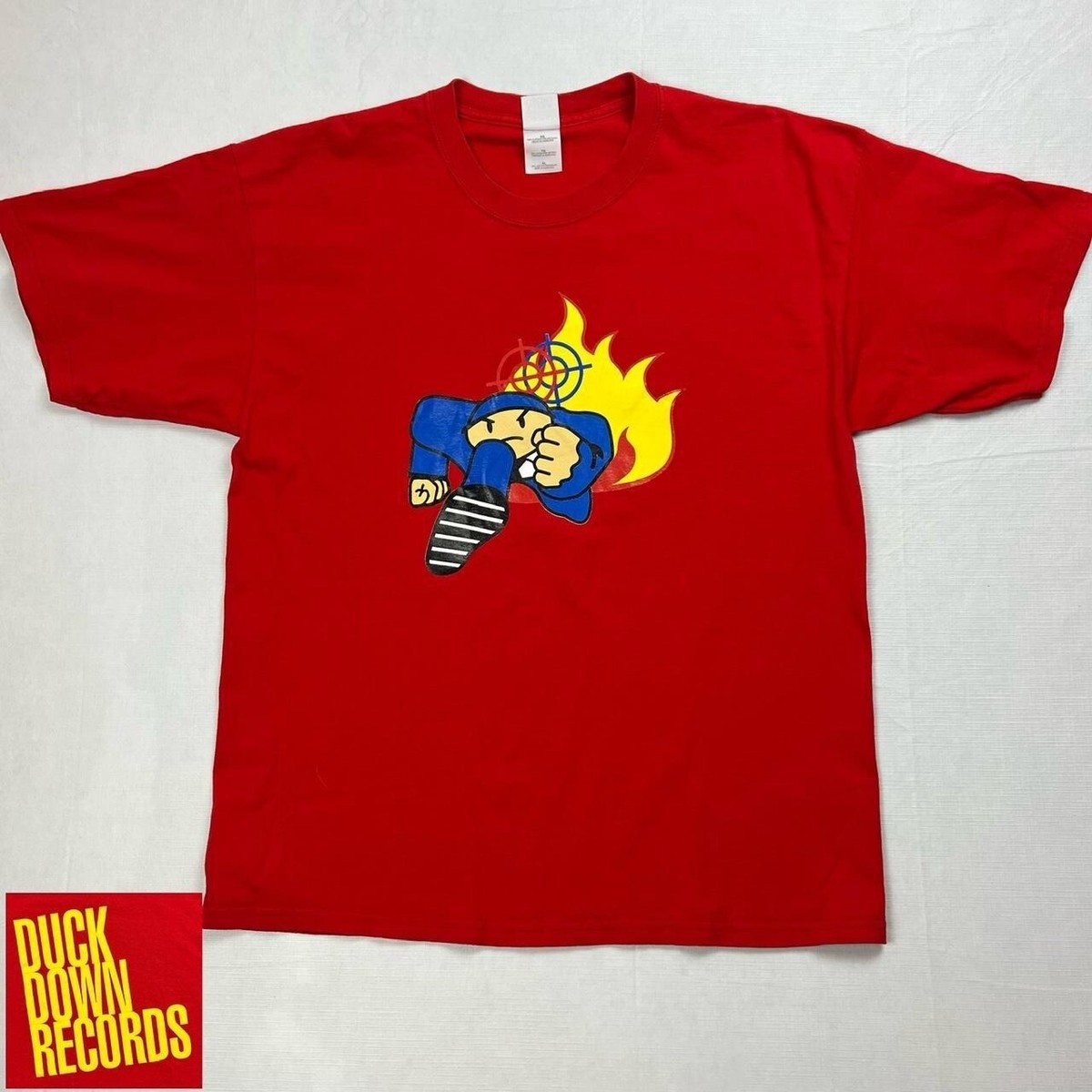 Vintage Early 2000s Duck Down Records Red T Shirt | eBay