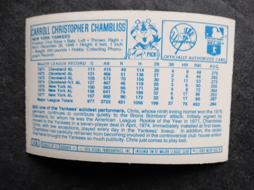 1978 Kellogg's 3-D Baseball Cards Complete Your Set You U Pick From List 1-57 - 第 27/121 張圖片