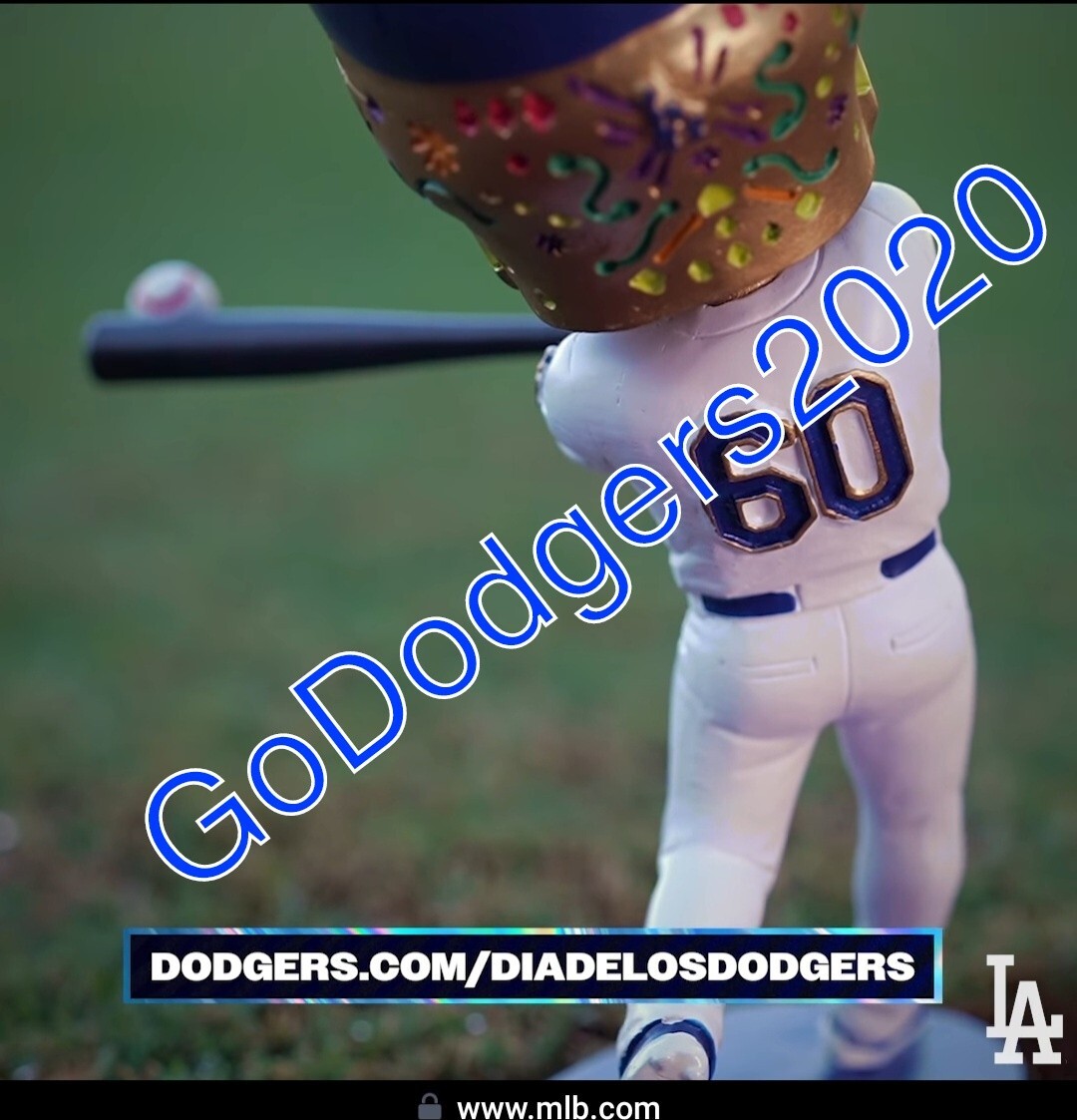 DIA DE LOS MUERTOS- L.A. DODGERS GAME 2 BOBBLEHEAD (9/20