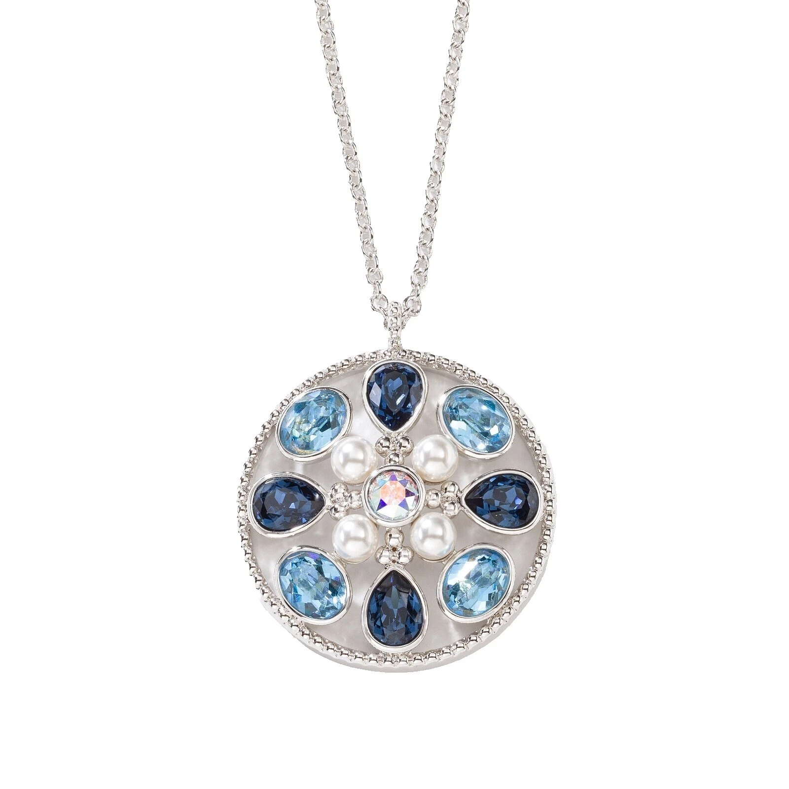 Swarovski Aquamarine Stone Fashion Jewelry