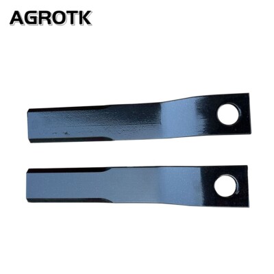 Agrotk 2pcs Skid Steer Brush Cutter Cutting Blades High Quality Steel 60Si2Mn