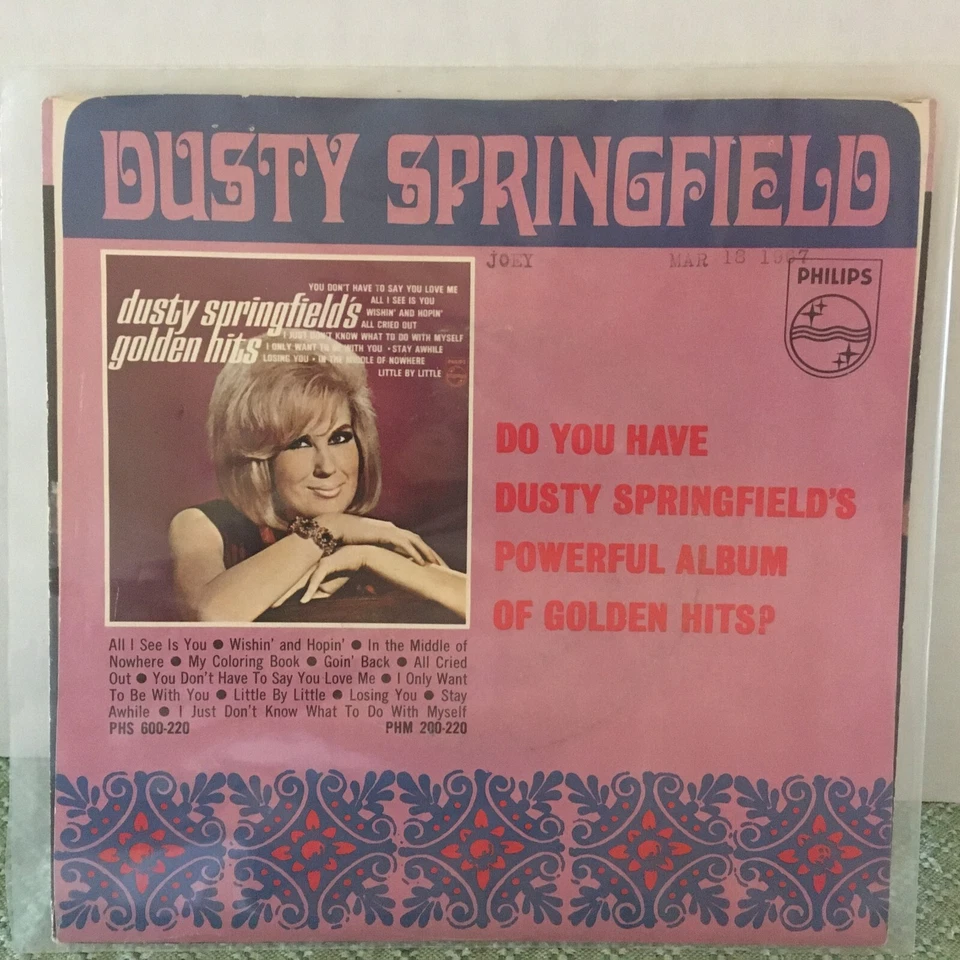 Dusty Springfield 45 I'll Try Anything / The Corrupt Ones - Image 2 of 4