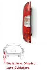 FANALE FANALINO STOP GRUPPO POSTERIORE SINISTRO SX FIAT DOBLO DAL 2005 AL 2009
