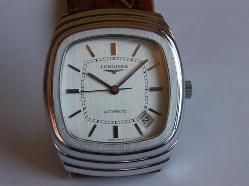 LONGINES-AUTOMATIC-ACCIAIO-TONNEAU-REF.4823-4-CAL 633.1-OVERSIZE(34,5 X  41,8 MM) | eBay