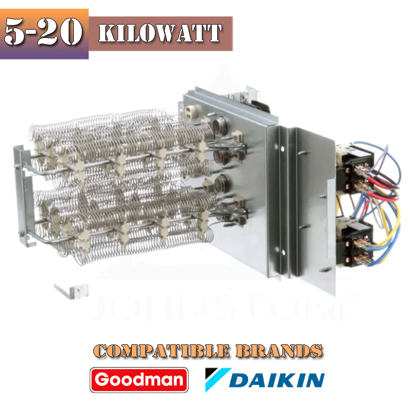 Goodman 5kW to 20kW Electric Heat Strip Kit With Circuit Breaker