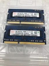 4GB Total - Hynix HMT3256SCFR8C-PB 2x2GB PC3-10600