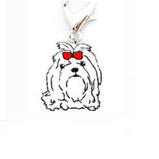 Shih Tzu Anhänger für Kette, Schlüsselbund, Armband etc. Hund Schmuck