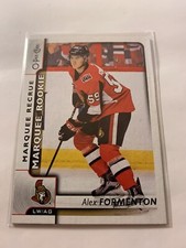17-18 Alex Formenton Ottawa Senators 647 O Pee Chee Marquee Rookies