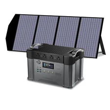 ALLPOWERS 2000W Solar Portable Power Station Generator Portable Solar Panel140W