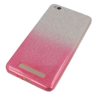 Shine Case Glitzer Blink Ombre Bling Etui Hülle Handy Rosa Motorola Moto G7 Plus