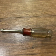 Craftsman 41971  1/4”  Circle V 6 POINT  NUTDRIVER USA #23 **Vintage**