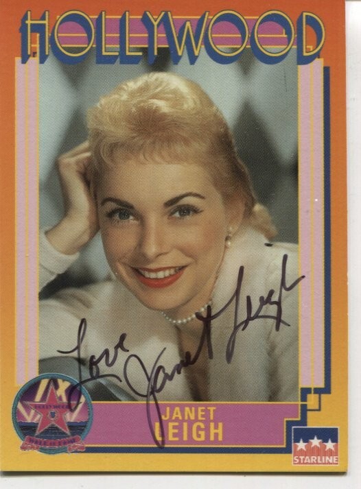 PSYCHO shower scene LEIGH signed AUTOGRAPH 3376 eBay