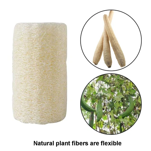 1/3/6Pcs Natural Loofah Luffa Sponge Loofa Exfoliating Shower Body Bath Scrubber - Picture 17 of 18