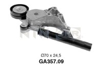 SNR GA357.09 Tensioner Pulley, V-Ribbed Belt For Audi Seat Skoda VW
