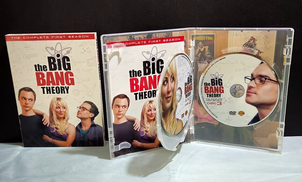 Big Bang Theory The Complete 1st Season DVD Set Season One 1 3