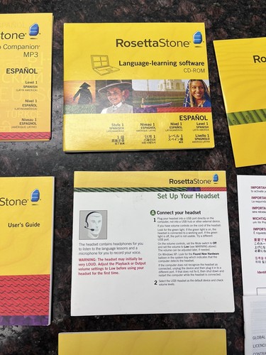 Rosetta Stone Español Spanish - Latin America - Level 1 Set - Picture 3 of 4