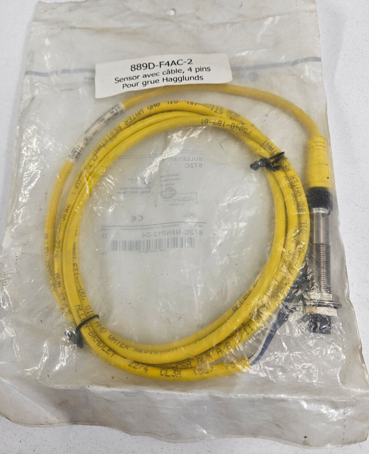 ABB 872C-N8NP12-D4 PROXIMITY SENSOR