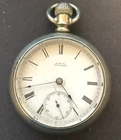 Antique Waltham PS Bartlett 1883 Pocket Watch Balance Fahys Oresilver Case 18s