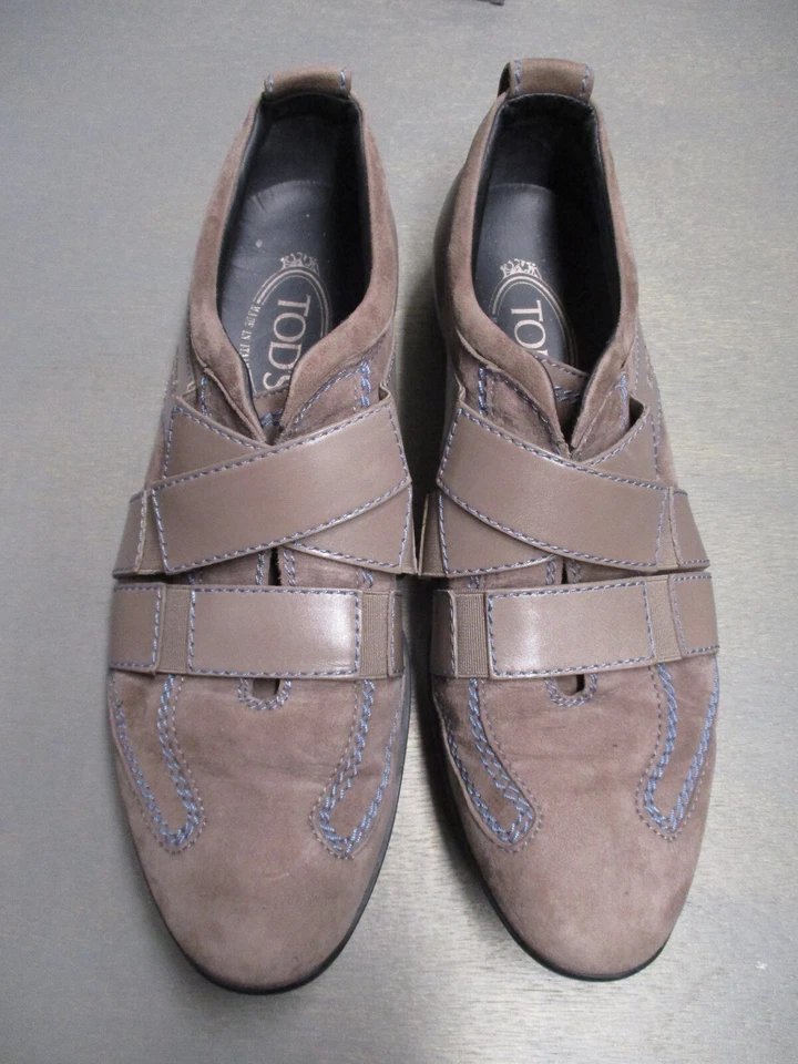 Tênis Tods autêntico moderno com alça elástica logotipo tênis treinadores 8,5 - Imagem 2 de 4