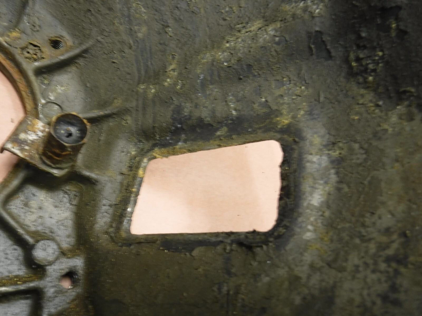 Jeep Cj5 7176 T14 T15 Manual Transmission Bell Housing BROKE Free Ship