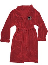 Northwest NHL unisex-adult Calgary Flames Bath Robe, One Size Fits Most