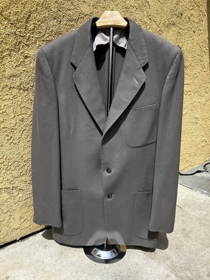 Lote Vintage 10 Hombre’s Auténticas Años 40 1950s Chaquetas Deportivas Pantalones,Camisa Foto 3 de 4