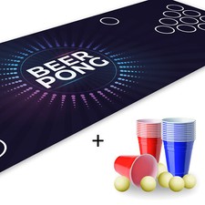 Beer Pong Set I 180 x 60 cm I electro Design ...