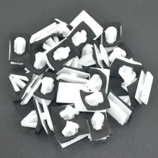 25PCS New Rocker Panel Moulding Clips Retainers For Ford W715201-S300