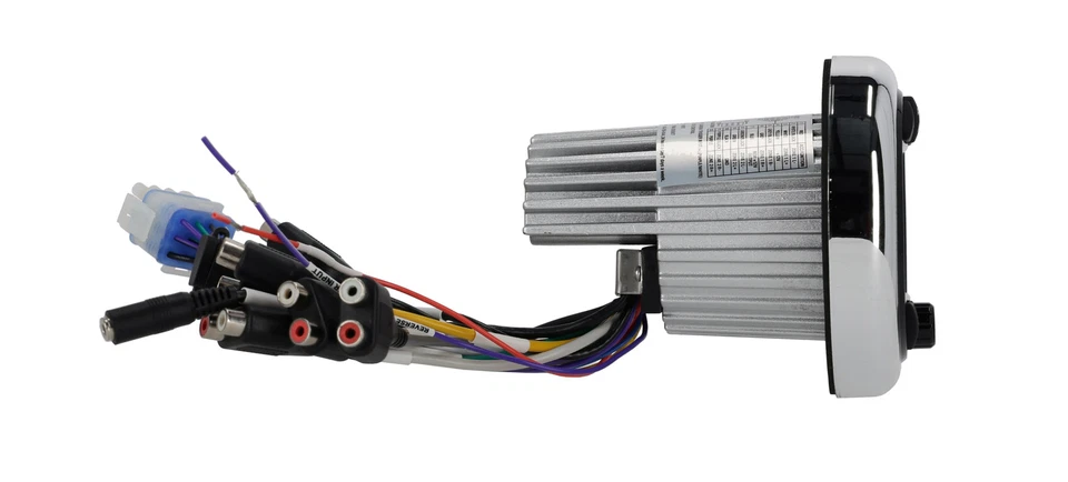 Rockville RGHR48A 4 Zone Marine Gauge Hole Receiver Bluetooth App Control+Remote - Image 4 of 4