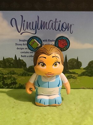 DISNEY Vinylmation 3'' Park Set 1 Beauty and the Beast Belle