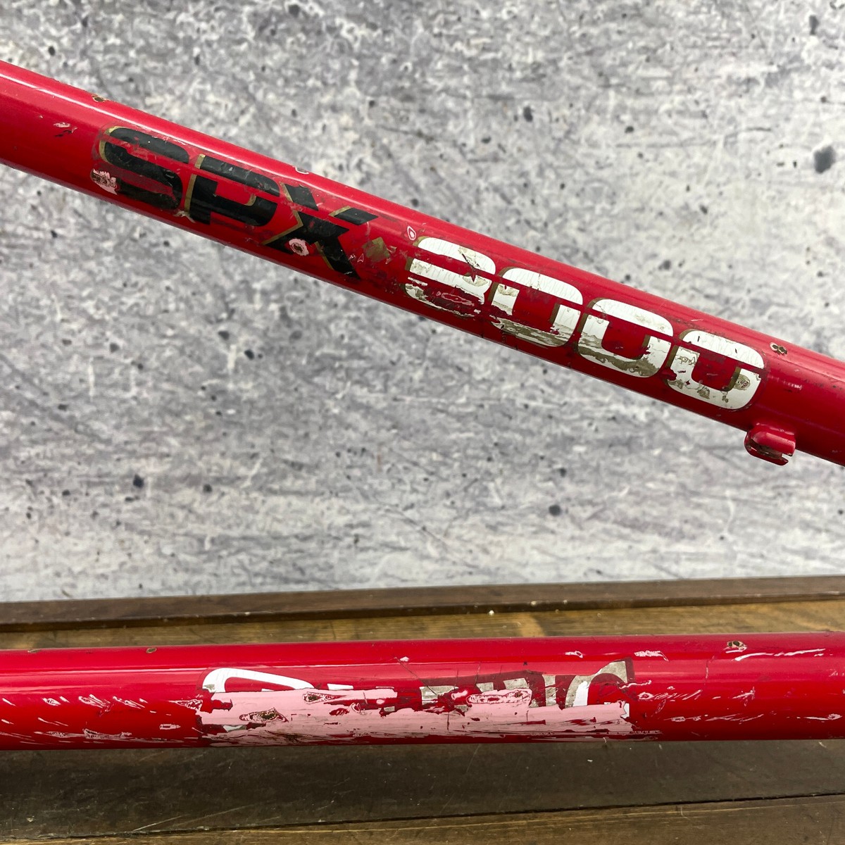 Spalding SPX 3000 BMX Frame Red 80s 90s Vintage Old School