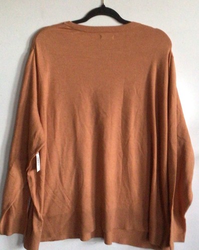 Daily Ritual Crewneck Sweater Women’s 3X Classic Soft - Picture 2 of 3