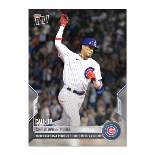 2022 Topps Now 443 Christopher Morel