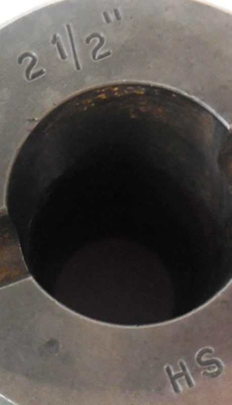 UNKNOWN BRAND, STRAIGHT FLUTE SHELL REAMER, 2 1/2" DIA, 3 3/4" LENGTH - Image 3 of 4