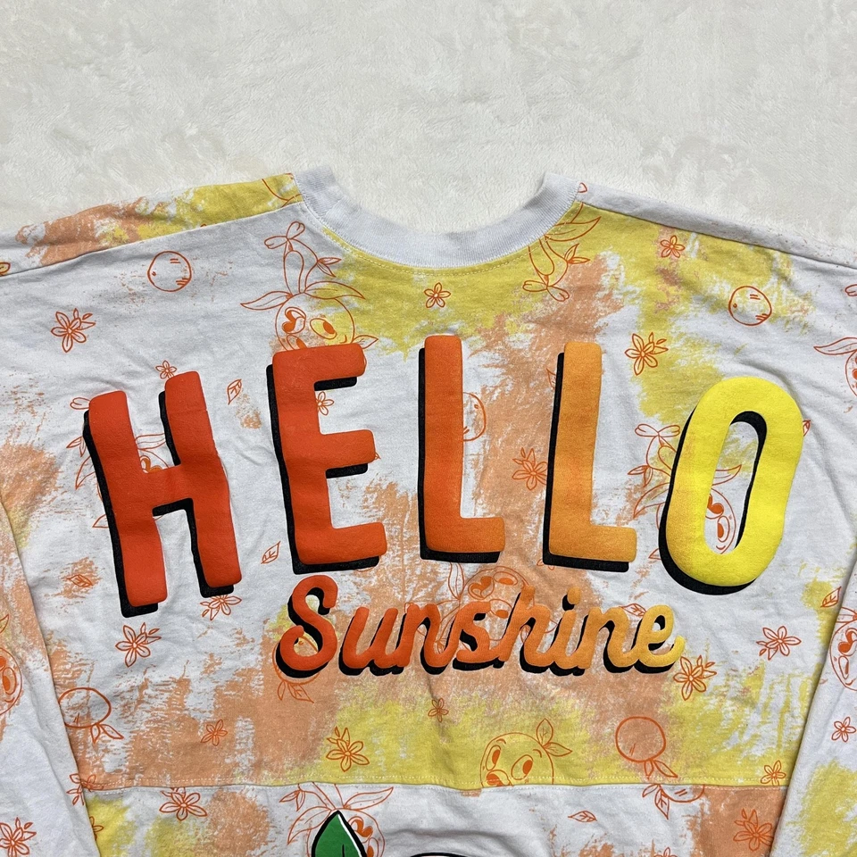 Camiseta Disney Orange Bird Spirit Camiseta Manga Larga 2XL Hello Sunshine Top Foto 2 de 4