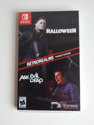 Retrorealms Double Feature  Halloween and Ash Vs Evil Dead Game Nintendo Switch