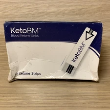 KetoBM Ketone Strips for Home Health Test - 40 Pack EXP 1/26 Sealed Free Ship