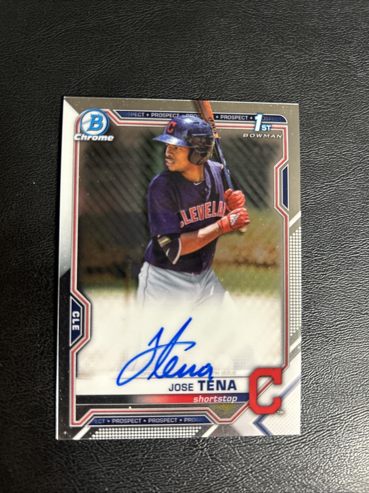 2021 Bowman Jose Tena Chrome Auto 1st #CPA-JT