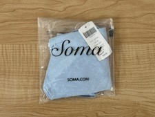 SOMA Vanishing Tummy High Waist Brief Panty - Peaceful Blue - Small - NEW