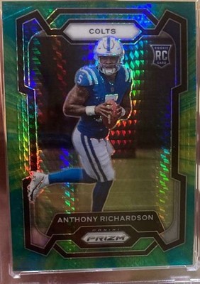 Panini 2023 Prizm Rookies Anthony Richardson RC #343 Colts Hyper Prizm /175