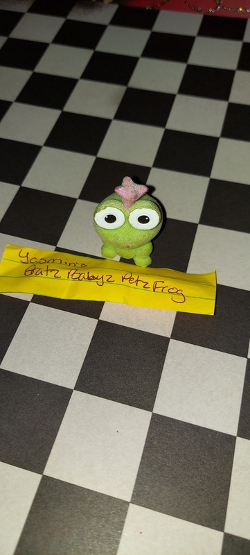 Bratz Babyz Yasmin Collectible Fashion Doll Replacement Fuzzy Pet Frog