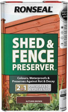 RSLSFAB5L 5 Litre Shed and Fence Preserver - Autumn Brown