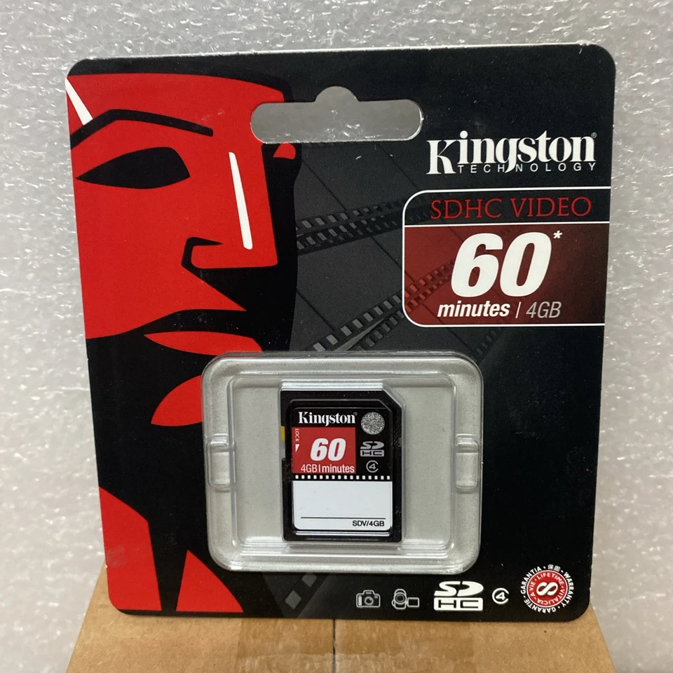 Kingston 4GB SDHC Memory Card Class 4 - Image 2 of 4