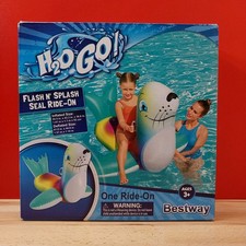 Flotador inflable Bestway H20 Go Flash N' Splash Seal 55x43x36 pulgadas